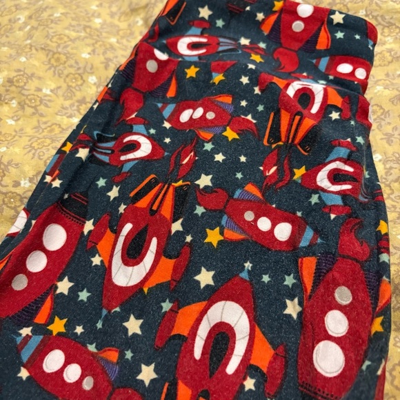 Rocket Print Leggings - Multicolor - Picture 4 of 6